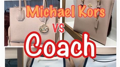 which is a better brand coach or michael kors|coach vs michael kors quality.